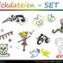 Stickdateien-SET "Stickerei MIX" (9x Stickmotive)