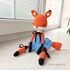 Crochet Fox Pattern Amigurumi Fox Pattern Crochet Ballerina Doll Fox