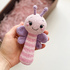 Crochet baby rattle toy Butterfly EASY Amigurumi Crochet Pattern (PDF file)