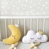 Plush Patterns of Crochet Pillow Cloud and Crochet Pillow Moon(Eng+Ger pdf)