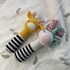 Crochet baby rattle toys PATTERNS: Giraffe and Unicorn (Eng+Ger PDF file).