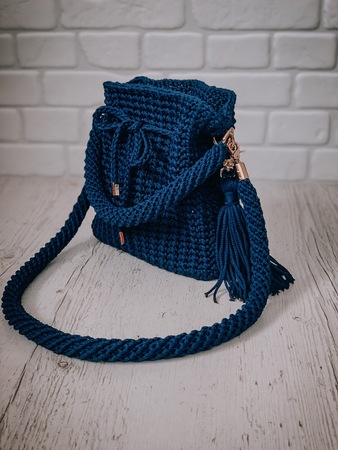 🧶Super Easy How to Crochet Bag Strap or Crochet a Cord Step by