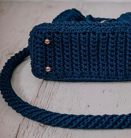🧶Super Easy How to Crochet Bag Strap or Crochet a Cord Step by