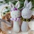 Bunny Soft Baby Rattle - Crochet Pattern