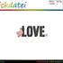 Stickdatei "LOVE - Herzchen" - (DST, VP3, XXX, PES)