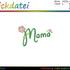 Stickdatei "Mama - Blume" - (DST, VP3, XXX, PES)