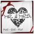 Clipart cricut digital Paper Mr. & Mrs. Hochzeit plotten Plotter