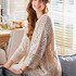 Strickanleitung: Oversize-Pulli im Ajourmuster-Mix in Natur