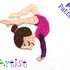 Gymnastic 4 crochet pattern applique