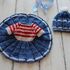 12-inch Dolls Sea Dress and Hat Knitting Pattern