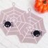 264 Crochet pattern - Spider's web applique, decor, potholder Zabelina