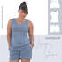 Jumpsuit/Top/Shorts Damen E-Book Schnittmuster Gr. 32-52 – Lucy & Suri