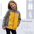 Fleecejacke Kinder Schnittmuster Gr. 74-134 - Pedro