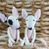 Crochet Bull Terrier Pattern Amigurumi Dog