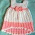 Crochet High-low Baby Dress