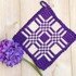 Potholders "ANNA" - mosaic crochetpattern