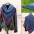 Crochet Pattern Triangular Scarf "Helike"