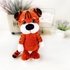 Crochet tiger pattern. Amigurumi plush tiger pattern animal PDF.