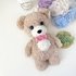 Crochet Pattern Teddy Bear. Amigurumi plush teddy bear animal