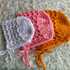 Crochet Textured Baby Bonnet Pattern