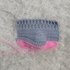 Crochet Alpine Baby Booties Worked In Rows