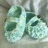 Crochet Mary Jane Shoes Worked In rows