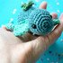 Turtle Tiara Sea Turtle Summer Beginner Baby Crochet Mobilé Key Chain Ocean