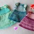 Puppenkleidchen Lara - mehrere Größen - Strickanleitung