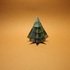 Origami Geldschein Tannenbaum Version 4 (****)