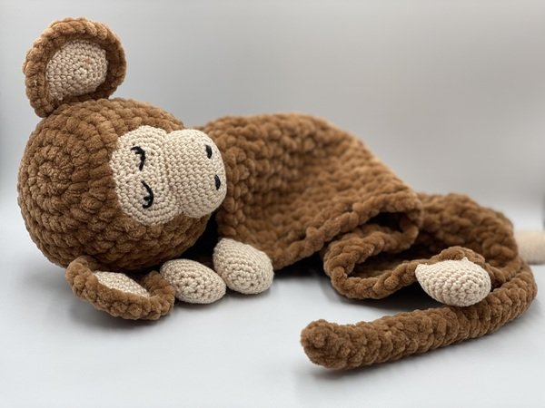 Monkey Chalk Bag Crochet Amigurumi Pattern — Crafty Tibbles