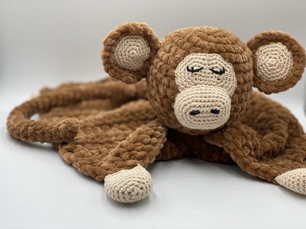 Monkey Chalk Bag Crochet Amigurumi Pattern — Crafty Tibbles