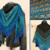 Crochet Pattern Triangular Scarf "Melaina"