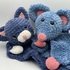 Crochet Pattern - comforter cat and mouse