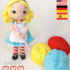 Crochet pattern doll amigurumi doll Alice English/Deutsch/Español pattern