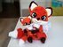 Goldie the Fox Crochet Pattern Amigurumi stuffed baby toy