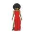 Black girl in a dress Embroidery Design