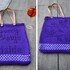 Knitting pattern "lovely things" - market bag, beach bag, gift wrap...