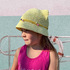 Kids bucket hat with ears crochet pattern PDF digital and video tutorial