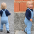 Knitting Pattern: pants for baby and toddler, elephant dungarees