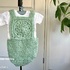 Baby romper Femke crochet pattern - dungarees -onesie