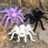 Crochet spider. Colored Tarantulas. Amigurumi Spiders. Crochet  pattern