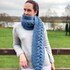 Crochet Pattern - Braided Scarf