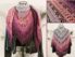 Crochet Pattern Triangular Scarf "Rhoiteia"