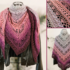 Crochet Pattern Triangular Scarf "Rhoiteia"