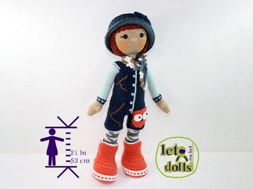 Zoe sales doll amigurumi