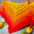 Triangular scarf „Chayenne BE“ – crochet pattern