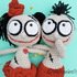 Amigurumi Adorable Voodoo Dolls Halloween Toy Crochet Pattern Zombie Doll