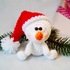 279 Crochet Pattern - Little Snowman with a hat - Amigurumi