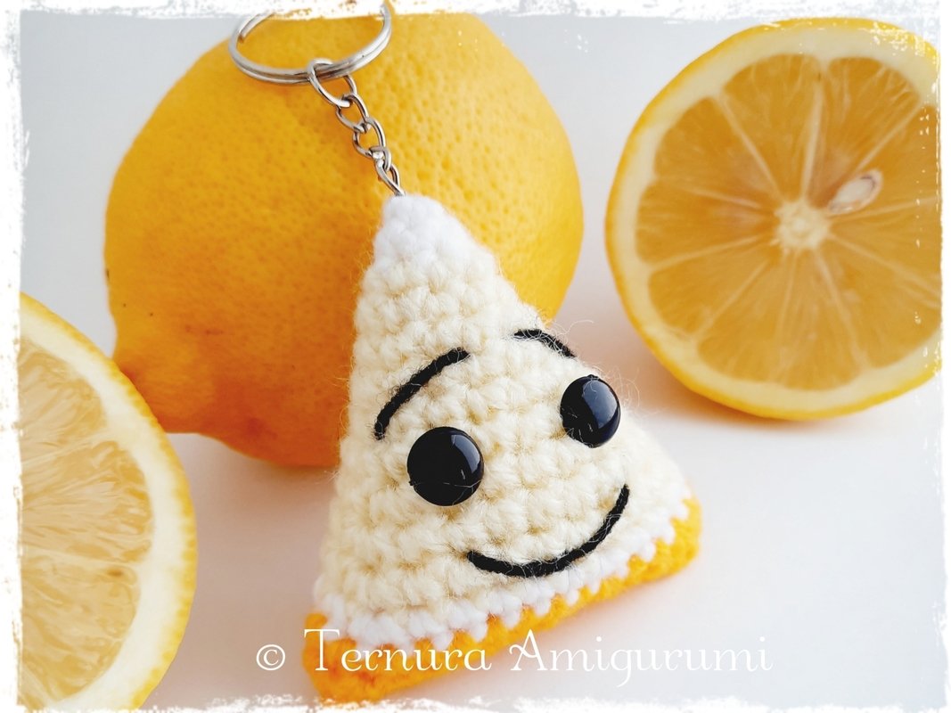 Lemon Keychain Crochet Pattern Photos and pictures