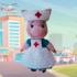 Citizens of Oinkville - Nurse Nancy - Crochet Pattern ONLY